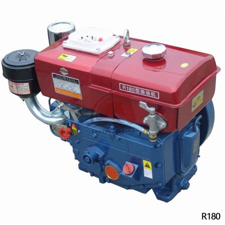 R180 7Hp Water Cooled Diesel Engine 